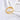Jewelry wholesale Wholesale Trendy Twist Irregular Shape 18K Gold Plated Finger Rings