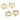 Jewelry wholesale Trendy Hot Selling Hollow Out Colorful Zircons Heart Studs Earrings