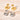 Jewelry wholesale Wholesale Button Shape Hollow Geometry Women's Stud Earrings