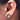 Jewelry wholesale Wholesale Button Shape Hollow Geometry Women's Stud Earrings