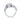 Jewelry wholesale Wholesale Luxury Moissanite 3CT D/VVS1 Round Cut Cluster Sparkling Ring – 925 Sterling Silver with 18K White Gold Vermeil, GRA Certified