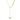 Elegant Beads Chain Links Rolo Chain Heart Tassel Pendant Necklace