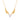 Dainty Fine Jewelry 18K Gold Plated Wings Heart Pendant Necklaces