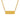 Long - shaped English Letter Pendant Collarbone Necklace