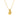 Jewelry wholesale Popular Water Drops Gold Bean Pendant Necklace for Women