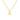 18K Stainless Steel Niche H - letter Lucky Necklace