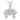 Wholesale Cubic Zirconia Classic Cross Pendant Necklace, Chain 24in