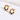 Jewelry wholesale Wholesale Multi-Color Cubic Zirconia Circle Trendy 304 Stainless Steel Stud Earrings – 14K Gold Plated, Waterproof