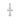 D/VVS1 Pavé Moissanite Cross Pendant— Vintage Flared-Arm Design, Micro-Pavé Bail, 18 K Yellow or White-Gold Vermeil on 925 Silver