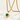 Jewelry wholesale Wholesale Green Heart Cubic Zirconia Pendant Elegant 304 Stainless Steel Rope Chain Necklace – 14K Gold Plated, Chain 17.72in + 1.97in, Waterproof