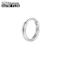 Jewelry wholesale Wholesale G23Titanium 16G Clicker Hoop Basic Single-Ear/Nose Ring