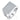 Jewelry wholesale Moissanite  D/VVS1 Iced-Out Square Signet Men’s Ring – 18K White Gold Vermeil on 925 Silver，GRA Certified