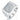 Jewelry wholesale Moissanite D/VVS1 Iced-Out Square Signet Men’s Ring – 18K White Gold Vermeil on 925 Silver，GRA Certified