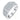 Jewelry wholesale Moissanite  D/VVS1  Iced-Out Square Signet  Men’s Ring – 18K White Gold Vermeil on 925 Silver，GRA Certified