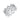 Jewelry wholesale Wholesale Moissanite Round-Cut Zig-Zag Statement Ring – 925 Sterling Silver with 18K White Gold Vermeil, D/VVS1, GRA Certified – Modern & Fashionable