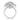 Jewelry wholesale Wholesale Moissanite D/VVS1 Camellia-Inspired Floral Pavé Ring – 18K White Gold Vermeil on 925 Silver, GRA Certified