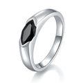 Jewelry wholesale Wholesale Moissanite D/VVS1 Marquise Cut Bezel-Set Solitaire Engagement Ring – 18K White Gold Vermeil on 925 Silver, GRA Certified