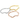 Jewelry wholesale Wholesale Squiggle Minimalist 304 Stainless Steel Ring – 18K Gold Plated , Waterproof