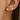 Jewelry wholesale Wholesale Heart Chain Sweet 304 Stainless Steel Double Piercings Earrings, Waterproof