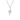 Jewelry wholesale Wholesale Moissanite D/VVS1 Round Cut Lightning Bolt Pendant Necklace – 18 K White-Gold Vermeil on 925 Silver, 40 + 5 cm Chain, GRA Certified