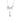 Jewelry wholesale Wholesale Moissanite D/VVS1 Round Cut Pave Bow-Knot Pendant Necklace – 18 K White-Gold Vermeil on 925 Silver, 40 + 5 cm Chain, GRA Certified