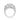 Jewelry wholesale Moissanite D/VVS1  Iced‑Out  Multi‑Row Pavé Cushion Signet Men’s Ring – 18 K White‑Gold Vermeil on 925 Silver, GRA Certified