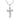 Jewelry wholesale Wholesale Moissanite D/VVS1 Cross Pendant 18K White‑Gold Vermeil on 925 Silver, Pendant Only, GRA Certified