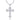 Jewelry wholesale Wholesale Moissanite D/VVS1 Cross Pendant 18K White‑Gold Vermeil on 925 Silver, Pendant Only, GRA Certified