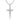 Jewelry wholesale Wholesale Moissanite D/VVS1 Cross Pendant 18K White‑Gold Vermeil on 925 Silver, Pendant Only, GRA Certified