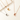 Jewelry wholesale Wholesale Sculptural Curved Cubic Zirconia Trendy 304 Stainless Steel Pendant Necklace – 18K Gold Plated, Chain 15.16in + 3.94in, Waterproof