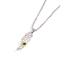 Jewelry wholesale Wholesale Feather Pendant Minimalist 304 Stainless Steel Necklace – 14K Gold Plated, Chain 15.35in + 1.97in, Waterproof