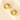 Wholesale Pearl Elegant 304 Stainless Steel Stud Earrings-18K Gold Plated, Waterproof