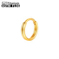 Jewelry wholesale Wholesale G23Titanium 16G Clicker Hoop Basic Single-Ear/Nose Ring