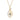 0.45 CTW · D/VVS1 Moissanite Solitaire Necklace — 18 K Yellow or White-Gold Vermeil on 925 Silver, 40 + 5 cm