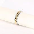 Jewelry wholesale Watch Link Bracelet Stainless Steel Polished Finish Punk Style Wholesale Jewelry