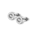 Jewelry wholesale Wholesale Brilliant Cut Zircon Roman Number Earrings
