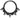 Jewelry wholesale Wholesale G23 Titanium 16G Clicker Hoop Spiked Cartilage-Ear/Nose Ring