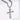 Wholesale Striped Cross Casting Pendant Stainless Steel Chain Necklace