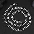 Jewelry wholesale Wholesale 6mm Cuban Link 316 Stainless Steel Chain Necklace for Men – Lobster Clasp, Waterproof