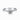 Jewelry wholesale Wholesale Moissanite 1CT D/VVS1 Round Cut Six-Prong Pavé Shoulder Engagement Ring – 18K White Gold Vermeil on 925 Silver, GRA Certified