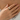Jewelry wholesale Wholesale Two-Tone Groove Cubic Zirconia Minimalist 304 Stainless Steel Band Ring – 14K Gold Plated, Waterproof