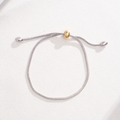 Jewelry wholesale Wholesale Snake Chain Minimalist 304 Stainless Steel Adjustable Bracelet, Chain 9.45in, Waterproof