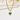 Jewelry wholesale Wholesale Green Heart Cubic Zirconia Pendant Elegant 304 Stainless Steel Rope Chain Necklace – 14K Gold Plated, Chain 17.72in + 1.97in, Waterproof
