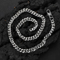 Wholesale Cuban Link Classic 304 Stainless Steel Necklace, Chain 16in-30in, Waterproof