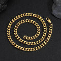 Jewelry wholesale Wholesale 6mm Cuban Link 316 Stainless Steel Chain Necklace for Men – Lobster Clasp, Waterproof