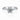Jewelry wholesale Wholesale Moissanite 2CT D/VVS1 Round Cut Six-Prong Pavé Shoulder Engagement Ring – 18K White Gold Vermeil on 925 Silver, GRA Certified