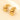 Wholesale Wrinkle Trendy 304 Stainless Steel Hoop Earrings-18K Gold Plated, Waterproof