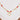 Jewelry wholesale Wholesale Heart Cubic Zirconia Red Ball Elegant Pendant 304 Stainless Steel Paperclip Chain Necklace-18K Gold Plated, Waterproof