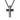 Jewelry wholesale Hot Sale Stainless Steel Zirconia Black Cross Pendants