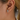 Jewelry wholesale Wholesale Fish Bone Cute 304 Stainless Steel Stud Earrings, Waterproof